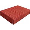 Generico Fodera Cuscino 10cm Ricambio Ciniglia Copricuscino Panca Antiscivolo | Fodera Seduta con Cerniera Protetta per Sala da Pranzo Camper Proprietari(Arancia,45x45x10cm)