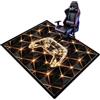 Mzyliqo Tappeto per Sedia Gaming Tappeto Sedia Ufficio Antigraffio 60 x 90 cm | Tappeto per Sedia con Ruote Tappetino Protettivo Resistente per Pavimenti Duri per pavimenti duri, parquet, laminato