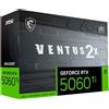 MSI GeForce RTX 5060 TI 8G VENTUS 2X OC PLUS NVIDIA 8 GB GDDR7 - RTX5060TI8GVEN2XOCPL