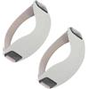 alloneslife Coppia di ginocchiere per rotula con design traspirante per la | Ginocchiera sportiva in poliestere con cuscinetto curvo per basket, ciclismo, corsa, allenamento, palestra, uso