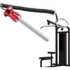 Generico Weight Stack Pin - Cable Machine | 8mm Aluminum Alloy | Tethered Magnetic Selector, 3.15-Inch Shaft, Sturdy Metal Build, Single-Handed Lock, for Crossover Equipment & Home Studio