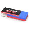 MARTIAL MATS Essential, tappetini da palestra Tatami da 20 mm, 1 m x 1 m, in schiuma EVA, per arti marziali, casa, palestra, garage, karate, boxe, reversibili, strisce di bordatura