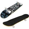 DDMINE Completo Skateboard 31 Pollici,7 Strati di Legno D'acero, Skateboard Completo Preassemblato, Skateboard Longboard con Cuscinetto ABEC-7 per Adolescenti Adulti (Graffiti Letter)