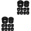 10Sets ABS Black Oboe Cork Protector Durable Joint Dust Cap