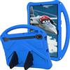 YKWXSC Custodia Bambini per Samsung Galaxy Tab S10+/S9 FE+/S7 FE/Galaxy S9 Plus S8+ S7 Plus 12,4 Pollici, Leggera in EVA Protezione Cover per Antiurto con Supporto e Tracolla, Blu