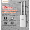COMFAST Porta Gigabit AP esterna EW72V2 Ad alta potenza 1200Mbps Dual Band 2.4ghz/5Ghz Antenna router Punto di accesso Wi Fi Stazione base