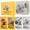 Bandai Carte da Collezione Anime One Piece TCG OP-04 OP-05 Edizione Nascosta Gear 5 Luffy Zoro Shanks - Carte da Scambio One Piece