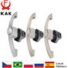 KAK Set di 5 Serrature per Armadietti di Camper, Maniglia a Pressione, Chiusura per Roulotte, Barca, Serratura a Pulsante per Cassetti, Serratura per Porte di Mobili, Accessori Hardware