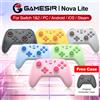 GameSir Nova Lite Gamepad per Nintendo Switch 2/1 PC iOS Android Steam, Controller di Gioco con Connettività Tri-Modalità e Stick ad Effetto Hall