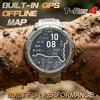 GUHUAVMI Smartwatch T-Rex 4 Militare All-Terrain con Mappa Offline Precisa, GPS Integrato, Bussola, Altimetro, Impermeabile 5ATM, Orologio Sportivo da Nuoto per Uomo