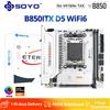 SOYO Scheda Madre Gaming SOYO AMD B850ITX Supporta RAM DDR5 Dual-channel Processori CPU AM5 Ryzen 7000 8000 9000 PCIE5.0x4 ARGB WiFi6