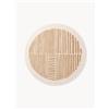 Ted Baker Tappeto rotondo a pelo corto da interno-esterno Bounds - Beige