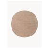 Ted Baker Tappeto rotondo in lana a pelo corto fatto a mano Croom - Beige