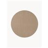 Ted Baker Tappeto rotondo in lana a pelo corto fatto a mano Diana - Beige