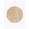 Ted Baker Tappeto rotondo a pelo corto per interni ed esterni Crouch - Beige