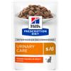 Hill's Prescription Diet S/D Urinary Care cibo umido con pollo per gatto (bustine) 1 scatola (12 x 85 g)