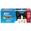 Felix Original Selezione Pesce in gelatina cibo umido per gatti (jumbopack) Per scatola (44 x 85 g)