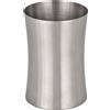 Wenko Bicchiere per spazzolini da denti in acciaio inox Pieno