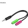 ViVanco™45499 cavo audio 0,1 m 3,5 mm 2 x 3,5 mm nero