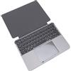 Merkloos Tastiera Bluetooth pieghevole - Ultraleggera - 64 tasti - Grigia - Con touchpad