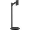 Merkloos Supporto TV girevole su ruote - 17-43 pollici - Regolabile in altezza - Nero