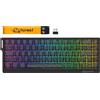 Merkloos Tastiera wireless - 60% compatta - RGB - Nero - QWERTY
