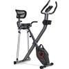Merkloos Cyclette pieghevole - Resistenza magnetica - 14 livelli - Nero opaco