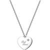 S'AGAPÕ Collana da donna di s'agapò della collezione be my always. Collana in acciaio con cuore e cristalli. Lunghezza 445 mm. La referenza è sbm01