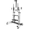 Startech.Com Carrello monitor 100" Silver 1110C MOBILE TV CART