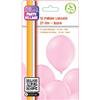 Bigiemme Pallone lattice 10,5" - 27 cm - 12 Palloncini - Rosa
