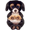 Ty Bellies - ranger il cane nero e bianco con occhioni azzurri glitterati - 20 cm -3+ -