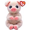 Ty Bellies - penelope la maialina con gli occhioni azzurri glitter - 20 cm -3+ -