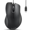 Perixx PERIMICE-221C: mouse ergonomica cablata con connessione USB di tipo C