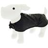 Ferribiella Spa Ferribiella Impermeabile per Cani Pocket Fuss In The Rain Tascabile Nero-20 cm
