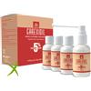 Carexidil 5% spray cutaneo soluzione, 4 flaconi in hdpe da 60 ml con pompa dosatrice