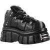 New Rock - Stivali con Lacci Eleganti - - Shoes - Donna - Nero