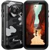 Fossibot Smartphone Fossibot F116 Pro, 5G, display IPS da 4 pollici, 12 GB di RAM, 256 GB di memoria, fotocamera da 50+48 MP
