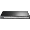 Tp-link Switch TP-Link gestito L2+ 48 porte Gigabit Ethernet 10/100/1000 Nero [SG3452XP]