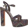 Missoni - Sandali con plateau in viscosa mista - - Shoes - Donna - Multicolore