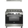 DeLonghi Cucina DeLonghi DEMX 96 SG 90 cm gas 5 fuochi forno elettrico 83 L