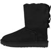 UGG Bailey Bow Ii, Stivali Classici, Donna, Nero, 43 EU