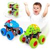 AESTEMON Macchinine per bambini 2 anni, giochi bambini 2 3 anni maschio, set da 2 | Monster truck dinosauro giocattolo camion, giocattoli giochi bimbo regalo bambino 2 3 4 5 anni maschio