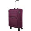 Travelite Valigia CUBIS taglia M 72 cm 78-88 LT trolley con lucchetto TSA | Valigia morbida con 4 ruote doppie e piega di espansione per 1-2 settimane, molto capiente, 2,8 kg, 72 x 41 x 27-31 cm