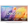 Hisense Smart TV QLED 43 4K Dèco TV 43S5Q 60Hz Audio Dolby Atmos VIDAA OS con