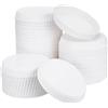 minkissy Coperchi Monouso per Tazze in Carta, Cup Cap, 100 Pezzi, Diametro 8 CM, per Hotel e Camere d'Albergo