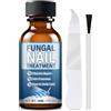 Bellifluous Micosi Unghie Piede, 30ml Liquido Antimicotico Unghie Piedi, Efficace Funghi Unghie Piedi con Pennello e Lima per Unghie Spesse, Ingiallite, Opache o Danneggiate