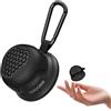 StarTech Altoparlante Bluetooth - SnapBeat Mini - Magnetico - Resistente all'acqua secondo lo standard IP66 - Bluetooth 5.4 - Ideale per campeggio e attività all'aperto - Nero