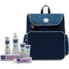 LAB.EXPANSCIENCE ITALIA SRL Mustela Zaino Baby Care con Pasta Cambio 50 ml + Detergente Delicato 200 ml + Hydra Bebè Viso 40 ml + Fluido Detergente 300 ml