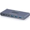 Digitus Switch KVM Digitus DS-12855 2 porte Grigio [NUASSKV2P000006]