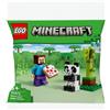 LEGO Steve e Baby Panda 1 St
